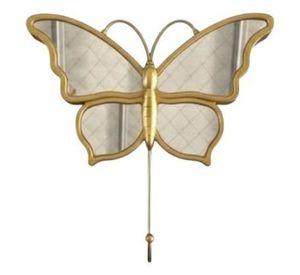 Set 3 Espejo Decorativo Mariposa Adorno Pared Hogar Jhn