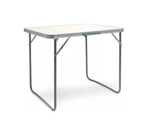 MESA PLEGABLE ALUMINIO PORTATIL CAMPING 50CM X 70CM
