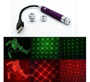 Linterna Portátil Luces Proyector Estrellas USB Coche Rondon