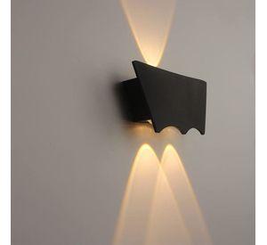 Aplique Lampara Led Vintage Exteriores Moderna  Lau