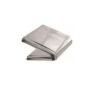 Manta térmica aluminio emergencia camping supervivencia 10 unidades