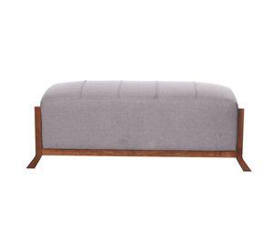 Banqueta Marsella Lino Gris Claro