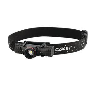 Linterna Frontal Coast XPH30R Recargable Negra