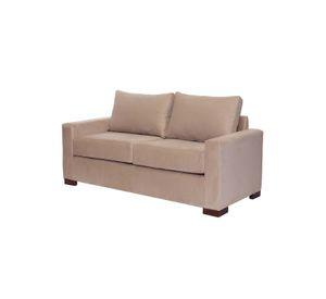 SOFA LIVORNO 2C TELA VELVET BEIGE