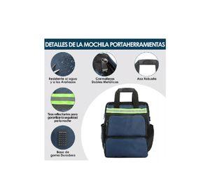 Mochila porta herramientas multifuncional para electricista