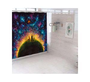 CORTINA DE BAÑO CON FORRO DE DUCHA 180 cm L41