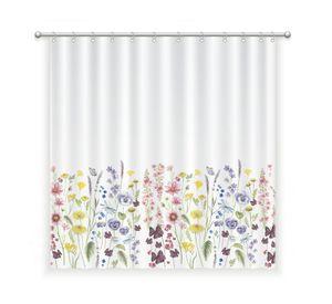 CORTINA DE BAÑO ALGODÓN PRIMAVERA MULTICOLOR