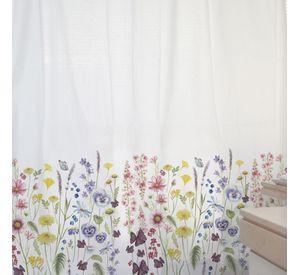 CORTINA DE BAÑO ALGODÓN PRIMAVERA MULTICOLOR