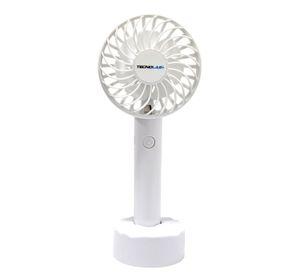 Ventilador Recargable Portátil Base Tecnolab Blanco TL671W
