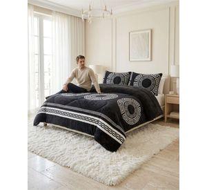 Cubrecamas Plush Con Chiporro Premium 2 Plazas m18