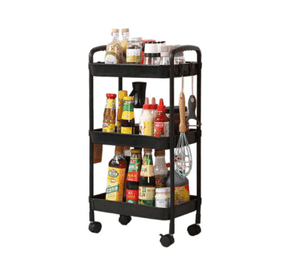 Carrito Organizador Multifuncional 3 Niveles Con Ruedas