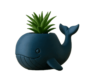 Macetero con forma de Ballena