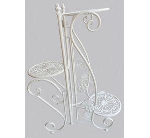 Porta Maceta Soporte Vertical Decorativo 3 Niveles Jhn