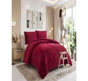 Cubrecama Chiporro Diseño Relieve Ondas King C1