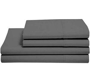 sabana king gris oscuro 180 hilo polialgodon wym