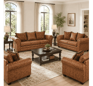 Juego de Living 3 2 1 1 Aconcagua Terracota