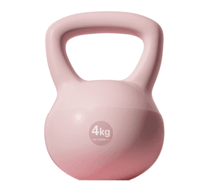 Pesa Rusa Suave Kettlebell Base De Goma Arena De Hierro