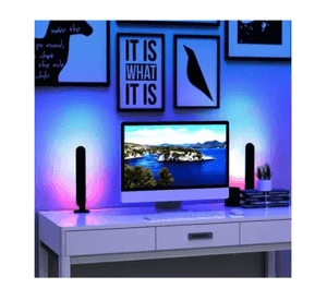 2 Barra Luz Led Rgb Lampara Ambiente Usb Control Remoto App