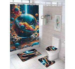 SET DE BAÑO COMPLETO MODELOS UNICOS 4 PIEZAS S01