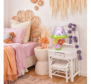 LAMPARA VELADOR 3 FLORES E27 1X40W