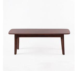 Banqueta Brahms Madera de Caucho 119x34 5x44 cm Diseno Versatil