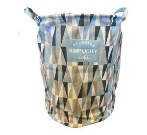 Cesto - Canasto De Ropa Sucia Plegable Organizador Circular