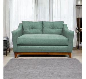 SOFÁ CARRERA CHENILLE VERDE MENTA 2 CUERPOS