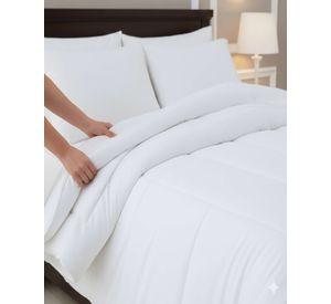 Cubrecama de invierno Plush con Chiporro blanco 2 Plazas