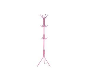 Colgador Perchero Metálico Trípode Rosado 165 CM x 42 CM