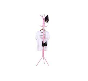 Colgador Perchero Metálico Trípode Rosado 165 CM x 42 CM