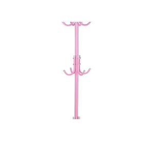 Colgador Perchero Metálico Trípode Rosado 165 CM x 42 CM