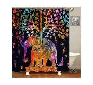CORTINA DE BAÑO CON FORRO DE DUCHA 180 cm L42