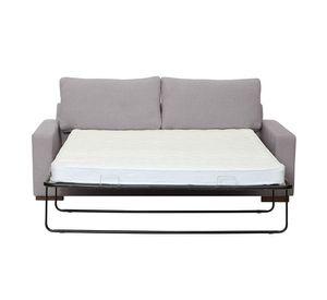 Sofa Cama Livorno 2Pl Lino Gris Claro