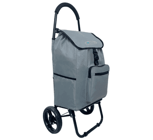 Carrito de Compras Plegable Carry All® Sidney 55 Litros Tipo Yegua Gris