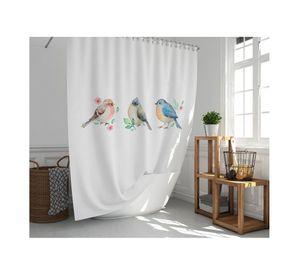 Cortina de Baño Pajaritos