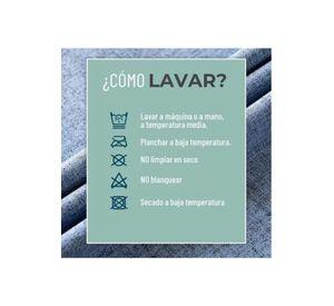 Cortina Blackout 100% 2 Paños 140x220cm Textura Lino Denim