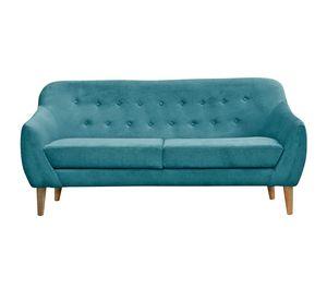 Sofa Norway Felpa Turquesa 185 x 87x90