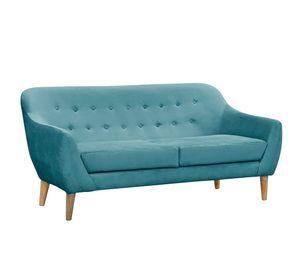 Sofa Norway Felpa Turquesa 185 x 87x90