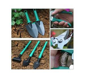 KIT JARDINERIA HERRAMIENTAS RASTRILLO PASTO TIJERA DE PODA
