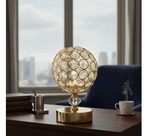 Lámpara Mesa Esfera Destellos Elegancia Modernidad AJ