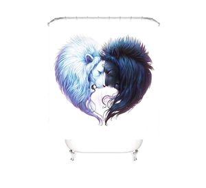 CORTINA PARA BAÑO CON FORRO DE DUCHA 180 cm L44