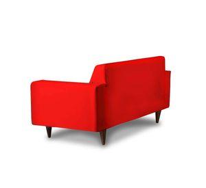 SOFA SALERNO 2C PU ROJO