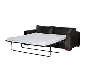Sofa Cama Livorno 2Pl Cuero Kentucky Negro