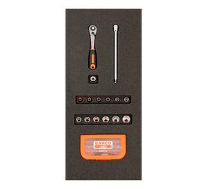Juego De Dados 1/4 Y Puntas Fit&go 15 Pzs Bahco Ff1e2009eh