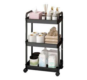 Carrito Organizador Con Ruedas Multiuso 3 Niveles