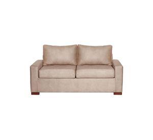 SOFA LIVORNO 2C CUERO KENTUCKY BEIGE