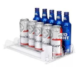Contenedor Latas Bebida Dispensador Organizador Refrigerador