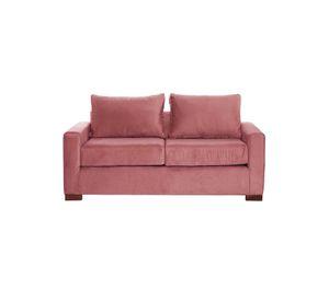 SOFA LIVORNO 2C TELA VELVET PALO ROSA