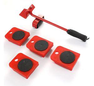 Set 2 Elevador Carretilla Muebles Acero Ergonomico Hogar Lau