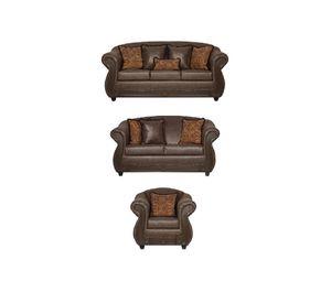 Juego de Living 3 2 1 Estambul Chocolate
